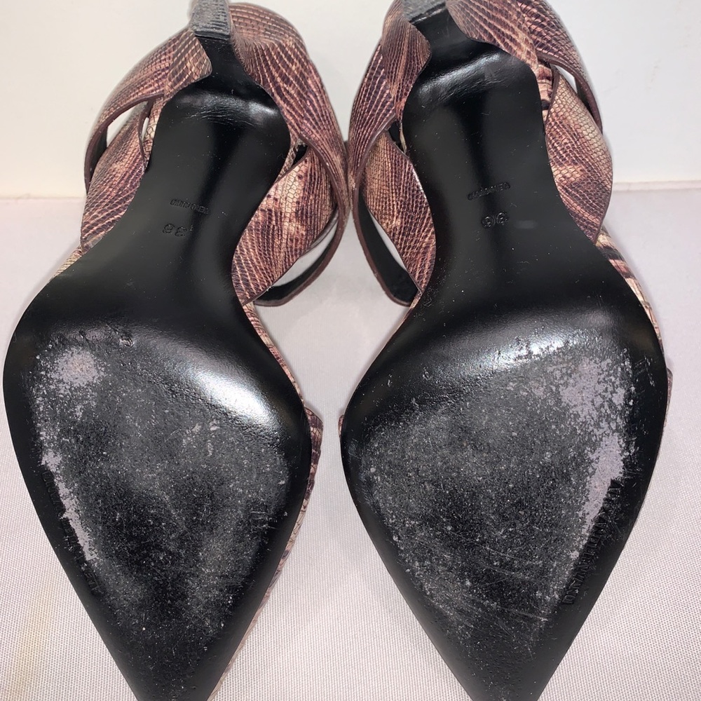 Alexander Wang Pointed Shoes Alligator Effect - image 3